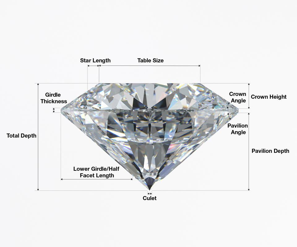 Diamond Anatomy Chart