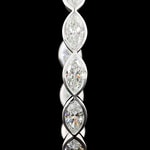 Marquise Diamond Hoop Earrings Marquise Diamond Hoop Earrings