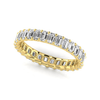 Emerald Cut Ladies Diamond Eternity Band Emerald Cut Ladies Diamond Eternity Band